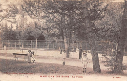 Thème:  Sport:    Tennis  Martigny Les Bains   (voir Scan) - Tenis