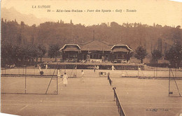 Thème:  Sport:    Tennis   Aix Les Bains     (voir Scan) - Tennis