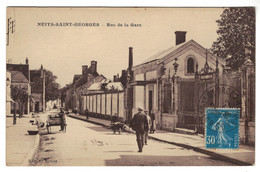 Delcampe - DG2174 - NUITS-SAINT-GEORGES, RUE DE LA GARE - Nuits Saint Georges