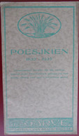 POESKIEN 1837 1937 UNIVERSEEL GENIE Uitgegeven Door Achiel Van Acker Brugge / Sint-Gillis Brussel Vlaamse Beweging - Littérature