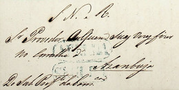 1834 Portugal Pré-Filatelia Arruda Dos Vinhos ARV-S 1 «ARRUDA SEGURA» Preto - ...-1853 Prefilatelia