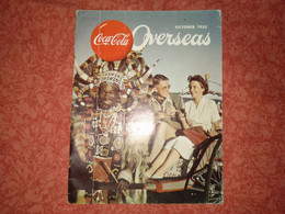 Livro, Book, Magazine - COCA COLA Overseas, COCA COLA Em Outro Continente, October 1955 - Otros & Sin Clasificación