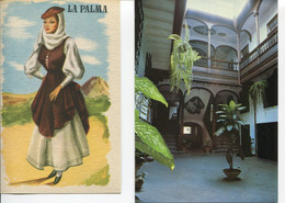 Canaries - La Palma - Lot 16 Cartes Neuves Et/ou Timbrées - La Palma