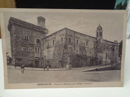 Cartolina Benevento Rocca E Palazzo Dei Rettori Pontifici 1935 - Benevento