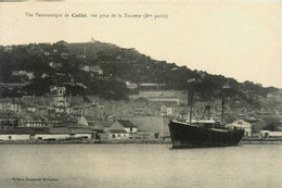 Cette * Sète * Vue Panoramique De La Ville * Vue Prise De La Tourette * Bateau Vapeur - Sete (Cette)