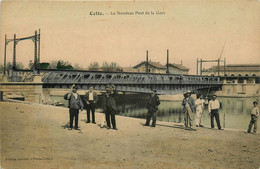 Cette * Sète * Le Nouveau Pont De La Gare * Ligne Chemin De Fer * Pêcheur Pêche à La Ligne - Sete (Cette)