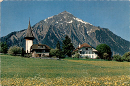 Kirche Und Pfarrhaus Aeschi B. Spiez (340) * 20. 5. 1965 - Aeschi Bei Spiez