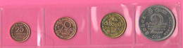 Sri Lanka 25 + 50 Cents + 1 Rupia + 2 Rupie UNC Coin - Sri Lanka