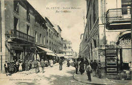 Cette * Sète * La Rue Gambetta * Boulangerie Commerces Magasins - Sete (Cette)