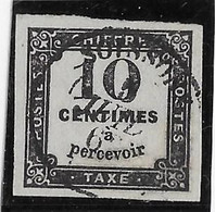 France 2 - Taxe N°2 - Oblitéré - TB - 1859-1959 Afgestempeld