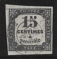 France 2 - Taxe N°3 - Oblitéré - TB - 1859-1959 Oblitérés