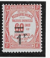France Taxe N°53 - Neuf * Avec Charnière - TB - 1859-1959 Mint/hinged