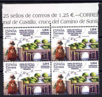 ESPAÑA 2021 ** MNH ED. 5507 CANAL DE CASTILLA. CRUCE CAMINO SANTIAGO EN FROMISTA  BL.4 - Ongebruikt