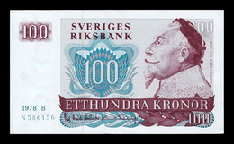 Suecia Sweden 100 Kronor 1978 Pick 54c SC- AUNC - Svezia