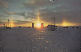 British Antarctic Territory (BAT) Postcard Solar Halo And Mock Suns At Halley Station Ca Rothera 07.02.2010 (53189C) - Briefe U. Dokumente