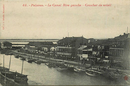 Palavas * Le Canal Rive Gauche * Bateau - Palavas Les Flots