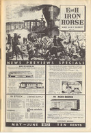 Catalogue E And H IRON HORSE 1972 May-June Digest AHM Rivarossi Tyco GEM - Inglés