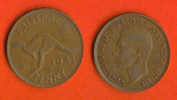 AUSTRALIA 1951-1952 Coin 1 Penny KM43 - Penny