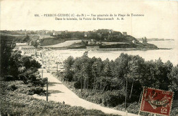 Perros Guirec * Vue Générale De La Plage De Trestraou * Pointe De Ploumanach - Perros-Guirec