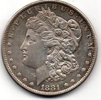 1881 - Stati Uniti 1 Dollar - Zecca O                 ---- - 1878-1921: Morgan