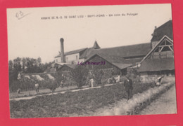 03 - SEPT-FONS---Abbaye De Notre Dame De Saint Lieu----Un Coin Du Potager---animé - Sonstige Gemeinden