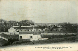 Mont De Marsan * école Normale De Jeunes Filles * Vue Générale Prise De St Pierre - Mont De Marsan