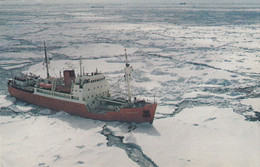 British Antarctic Territorry (BAT)  2010 Ship RRS John Biscoe In Pack Ice Ca Rothera 07.02.2010 (53189G) - Covers & Documents