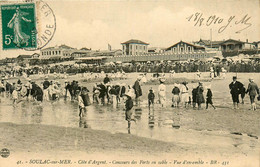 Soulac Sur Mer * Concours De Forts En Sable * Vue D'ensemble * Château De Sable Jeu - Soulac-sur-Mer