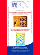 Nuovo - VATICANO - 2021 - Bollettino Ufficiale - S. Ignazio Di Loyola - Cammino Di S. Antonio Di Padova - BF 06 - Covers & Documents