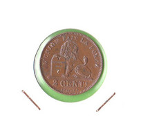 BELGIQUE / 2 CENTS / ALBERT / 1912 / LEGENDE EN FRANCAIS - 2 Cents