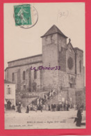 32 - RISCLE----Eglise ( XV° Siecle )  Animé - Riscle