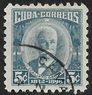 CUBA  1954 -   YT  405 -  Calisto Garcia  - Oblitéré - Gebraucht