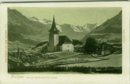 SWITZERLAND - FRUTIGEN - KIRCHE DOLDENHORN U. ALTELS - VERLAG GEBR. WEHRLI - 1900s (11313) - Frutigen