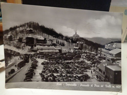 Cartolina Terminillo Rieti Piazzale Di Pian De Valli 1964, Auto, Corriere Paesaggio Innevato - Rieti