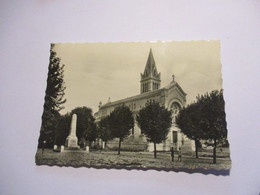 CPSM Renage - Eglise Et Monument Aux Morts - Renage