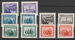 1938 En Honor Del Ejército Y La Márina. De Hojita. Edifil SH849. Valores Sueltos - 1931-50 Unused Stamps