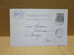 SAINT DIE (88) Carte Commerciale Publicitaire Entier Postal  Valck Virey Ateliers De Construction 1887 - Saint Die