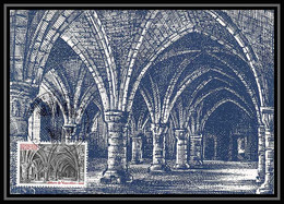 3892/ Carte Maximum (card) France N°2160 Abbaye De Vaucelle église Church - 1980-89