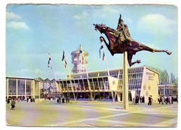 Belgique--BRUXELLES --1958--Exposition Universelle 1958--Allégorie Des "4 Fils Aymon "...timbre.....cachets TELEXPO....- - Expositions Universelles