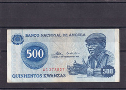 Angola 500 Kwanzas 1976  XF - Other - Africa