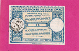 COUPON - REPONSE    INTERNATIONAL     GRANDE - BRETAGNE    Cad   KNEBWORTH  HERTS - Reply Coupons