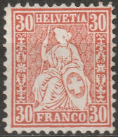 Switzerland 1864 Sc 46  MNG(*) - Ungebraucht