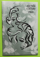 CALENDRIER Agenda 1969 - Publicité Salon De Coiffure - Zézanne Marne 51 - Environ 7.5x11 Fermé - 20 Pages  Très Bon état - Petit Format : 1961-70