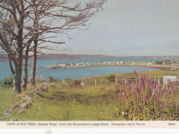 Postcard View Of Aultbea Wester Ross From The Drumchork Lodge Hotel  My Ref B24909MD - Ross & Cromarty