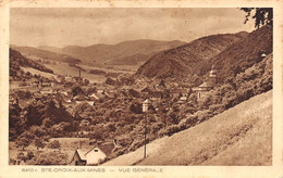 68 - STE-CROIX-AUX-MINES - Vue Générale - Sainte-Croix-aux-Mines