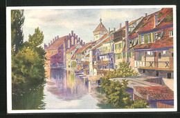 AK Reutlingen, Ortspartie Klein-Venedig - Reutlingen