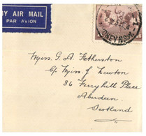 (UU 17) Australia - 1934 - Posted To Scotland (UK) - Briefe U. Dokumente