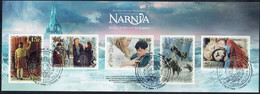 New Zealand 2005 Narnia Film Len Jury 1883-1887 Strip Of Self Adhesive U - Gebruikt