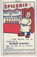 PUBLICITE - Boisson Ronière - 4 Chromos Chromo - Ancienne Cidreline - Préparation Facile épicerie Droguerie - Viande - Autres & Non Classés