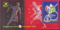 2006  Albanien Mi. Bl. 169  FDC   Fußball WM Deutschland - Albania